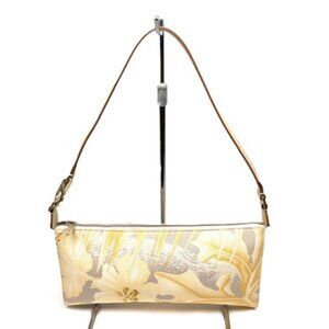 Ferragamo Shoulder Bag Yellow Canvas 1656233